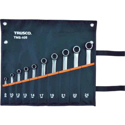 TRUSCO コンビネーションスパナ(スタンダード) セット (10本組)_