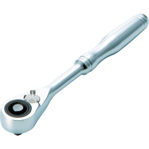 TRUSCO ラチェットハンドル 差込角6.35 全長140mm_