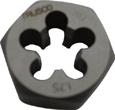 TRUSCO 六角サラエナットダイス UNF3/8-24_