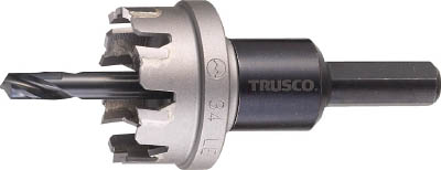 ＴＲＵＳＣＯ　超硬ステンレスホールカッター　２２ｍｍ＿