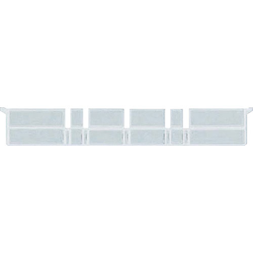 TRUSCO TTC2型コンテナ用仕切 長手 透明 TTC2-L-TM_