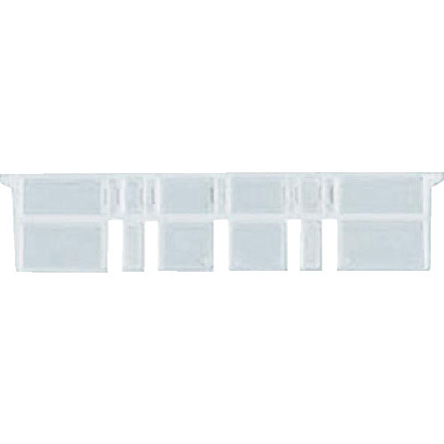 TRUSCO TTC2型コンテナ用仕切 短手 透明 TTC2-S-TM_