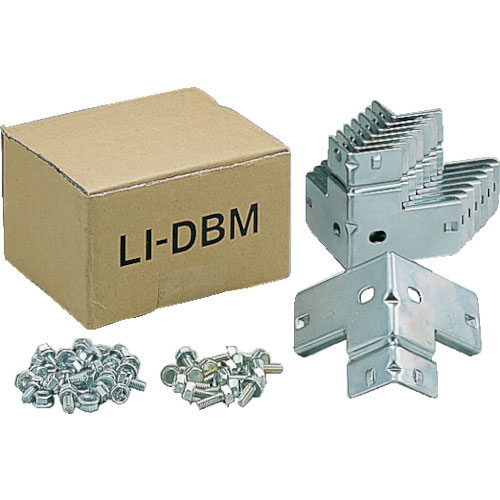 TRUSCO 軽量棚 中棚ボルトレス型用天地金具セット LI-DBM_