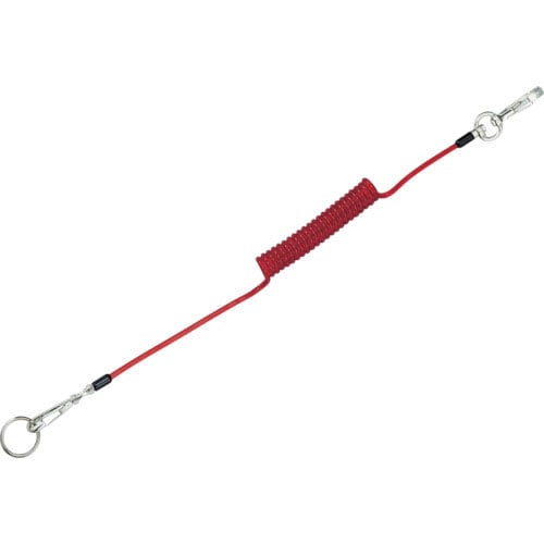 ＴＲＵＳＣＯ　安全ループ　ハードタイプ３ｋｇ　レッド　ＴＡＬ－１６０－３－Ｒ＿