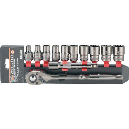 TRUSCO ソケットレンチセット 12角タイプ 差込角12.7 12S_