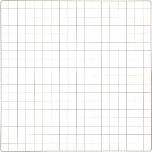 TRUSCO 棚用ディスプレイネット 金具付 900X900ネオグレー ネオグレー TN-9009_