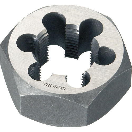 TRUSCO 六角サラエナットダイス 細目 M8X0.75 TD6-8X0.75_