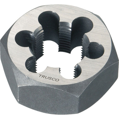 TRUSCO 六角サラエナットダイス 細目 M14X1.5 TD6-14X1.5_