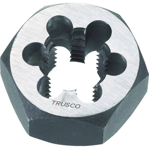 TRUSCO 六角サラエナットダイス PT3/8-19 TD6-3/8PT19_