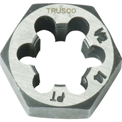 TRUSCO 六角サラエナットダイス PT1/2-14 TD6-1/2PT14_
