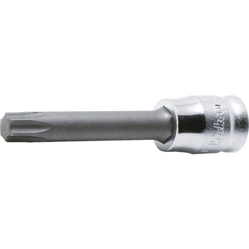6.35mm差込 Z-EALトルクスビットソケット全長50mmT20 2025Z.50-T20_