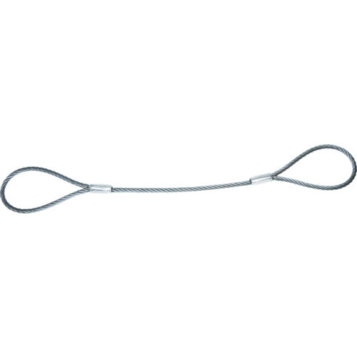 TRUSCO ワイヤーロープスリング Aタイプ アルミロック 14mmX6m TWAL-14S6_
