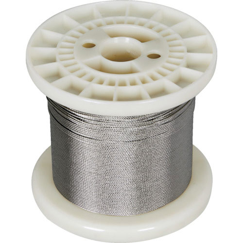 TRUSCO ステンレスワイヤロープ Φ1.0mmX200m CWS-1S200_