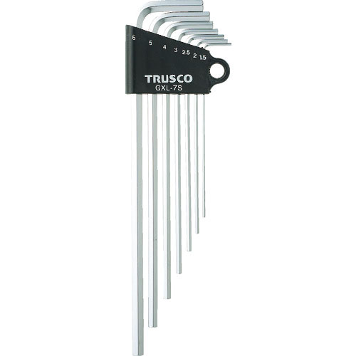 TRUSCO ロング六角棒レンチセット 7本組 GXL-7S_