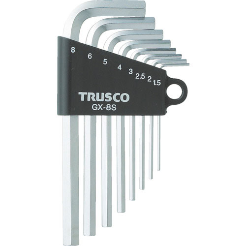TRUSCO 六角棒レンチセット 8本組 GX-8S_