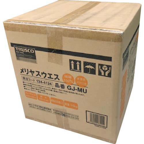 TRUSCO メリヤスウエス 柔軟タイプ 10kg入り GJ-MU_