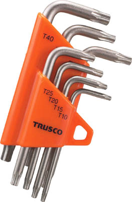 TRUSCO ヘックスローブL型レンチ 7本組_