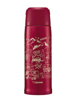 象印　コップボトル　８００ｍＬ　レッド　ＳＪＪＳ０８ーＲＡ