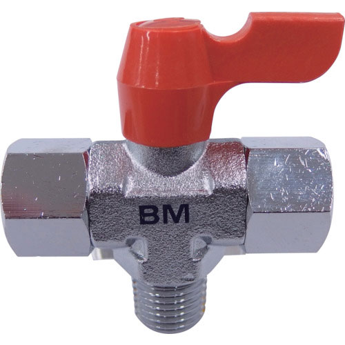 ＡＳＯＨ　エースボール　縦型三方弁　外内ねじ型　ＰＴ１／４ＸＰＴ１／４＿