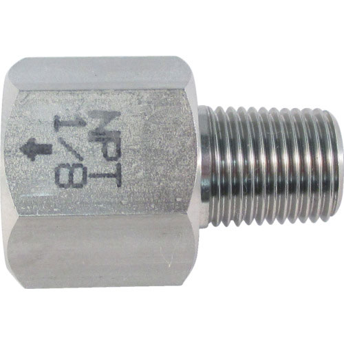 ＡＳＯＨ　ステンレス製　変換内外ソケット　外ＰＴ１／８×内ＮＰＴ１／８＿