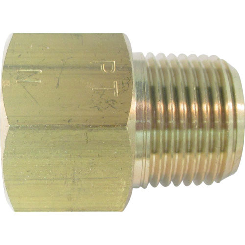 ＡＳＯＨ　黄銅製　変換内外ソケット　外ＰＴ１／４×内ＮＰＴ１／４＿