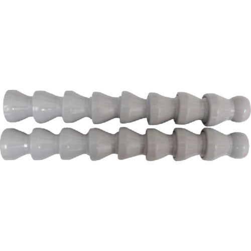 日機 クーラントシステム3/8 ホース 140mm 灰色 (2本入)_