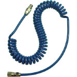 チヨダ　ラインスパイラルホース　ネイビーブルー　８ｍｍ／使用範囲３６５０ｍｍ＿