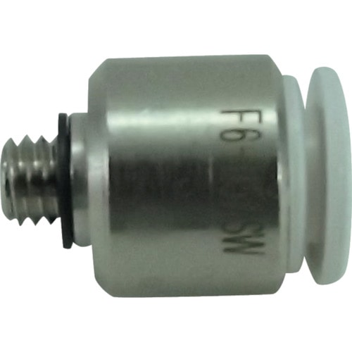 チヨダ　ファイブ六角穴付メイルコネクター　Ｗ（白）６ｍｍ・Ｍ５Ｘ０．８＿