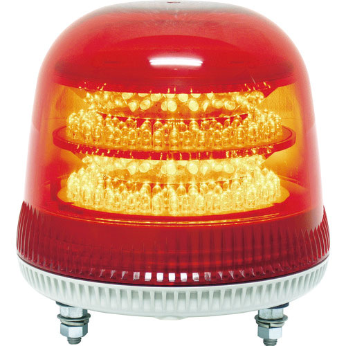 ＮＩＫＫＥＩ　ニコモア　ＶＬ１７Ｒ型　ＬＥＤ回転灯　１７０パイ　ＡＣ１００　赤＿