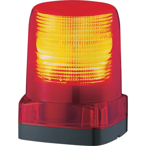 パトライト LEDフラッシュ表字灯 赤 DC24V_