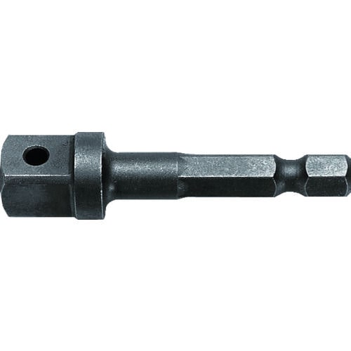 ナック　ドライバーアダプター６．３５ｘ対辺四角９．５２ｍｍｘ７０Ｌ＿