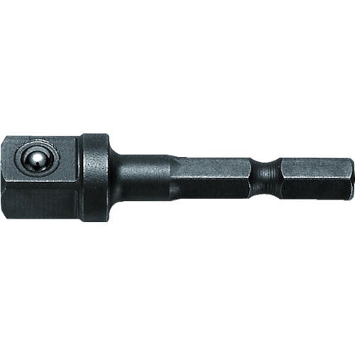 ナック　ドライバーアダプター６．３５ｘ対辺四角９．５２ｍｍｘ５０Ｌボール止付＿