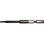 近江　５ｍｍ六角シャンク　ヘキサゴンＨ１．５　全長１００Ｌ　先端径３ｘ３０Ｌ＿