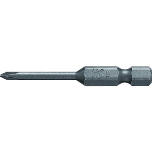 ナック　ドライバービット　シングル　差込６．３５ｘＮｏ．０ｘ５０Ｌ＿
