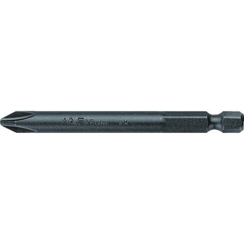 ナック　ドライバービット　シングル　差込６．３５ｘＮｏ．２ｘ２００Ｌ＿