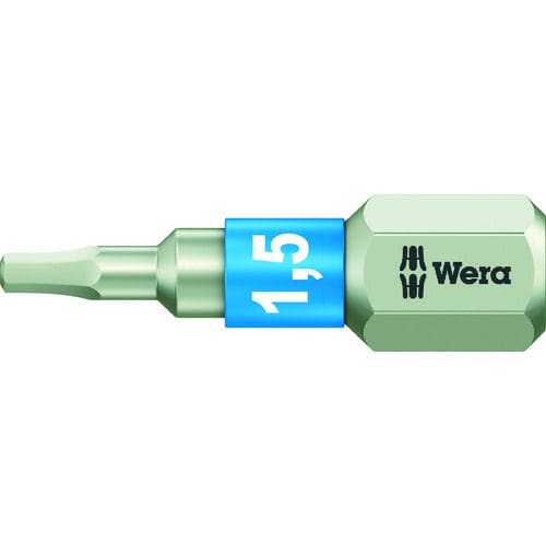 Ｗｅｒａ　３８４０／１　ステンレストーションビット　ヘキサゴン１．５Ｘ２５＿