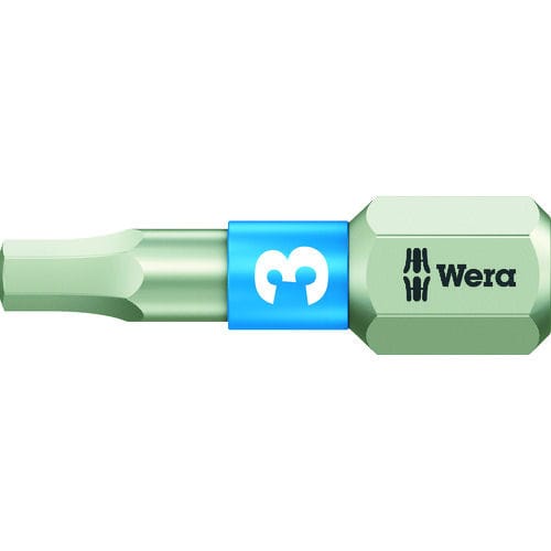 Wera 3840/1 ステンレストーションビット ヘキサゴン3.0X25_