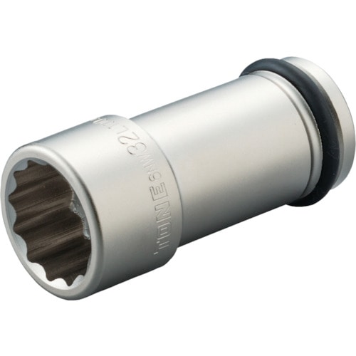 ＴＯＮＥ　インパクト用ロングソケット（１２角）　２４ｍｍ　６ＮＷ－２４Ｌ１００＿