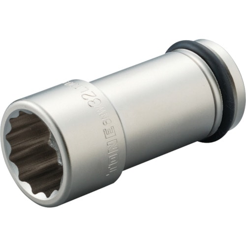 ＴＯＮＥ　インパクト用ロングソケット（１２角）　２１ｍｍ　６ＮＷ－２１Ｌ１００＿