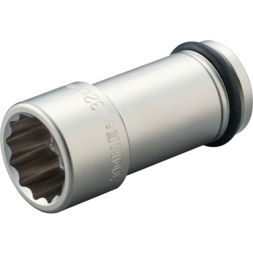 ＴＯＮＥ　インパクト用ロングソケット（１２角）　１９ｍｍ　６ＮＷ－１９Ｌ１００＿