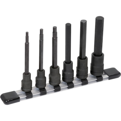 TONE ヘキサゴンソケットセット(強力タイプホルダー付) 6pcs HKH306_
