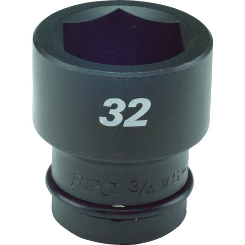 FPC インパクト ショート ソケット 差込角19mm 対辺29mm 1.1/8_