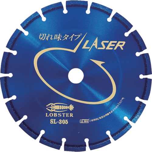 エビ ダイヤモンドホイール レーザー(乾式) 304mm 穴径30.5mm_
