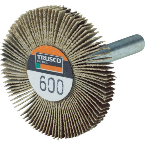 ＴＲＵＳＣＯ　薄型フラップホイール　４０Ｘ５Ｘ６　＃６００　５個入＿