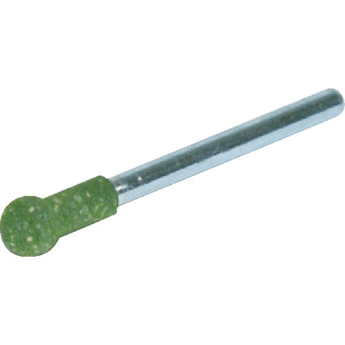 ＴＲＵＳＣＯ　ゴム軸付砥石　球型　６Ｘ軸３　１２０＃　１０本入＿