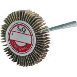 ＭＵＲＡＫＯ　軸付フラップ金具無し　外径２５幅５軸径３ｍｍ　４００＃＿