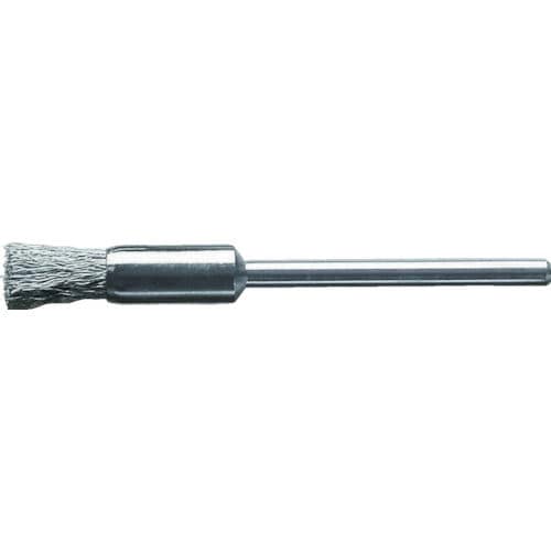 ＬＥＳＳＭＡＮＮ　軸付ミニチュアエンド型ブラシ　ステンレス線　０．１　５＿