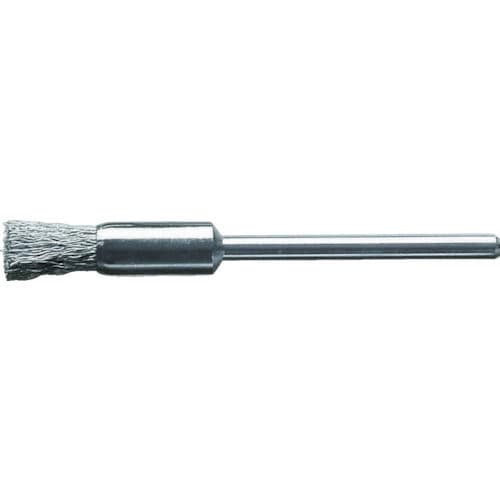 ＬＥＳＳＭＡＮＮ　軸付ミニチュアエンド型ブラシ　鋼線　０．１　５＿