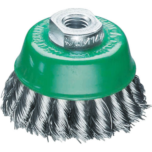 LESSMANN 工業用カップブラシ 65 ステンレス 線径0.35_