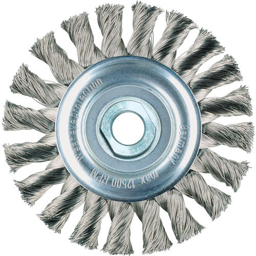 ＬＥＳＳＭＡＮＮ　ホイールブラシ　１００　ステンレス線　０．５＿